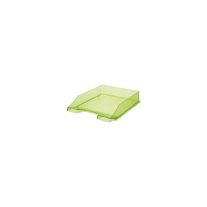 HAN Corbeille à courrier KLASSIK TRANSPARENT, A4, vert x6