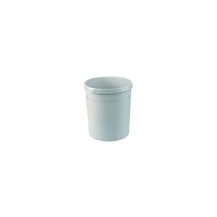 HAN Corbeille à papier GRIP, PP, 18 litres, gris clair