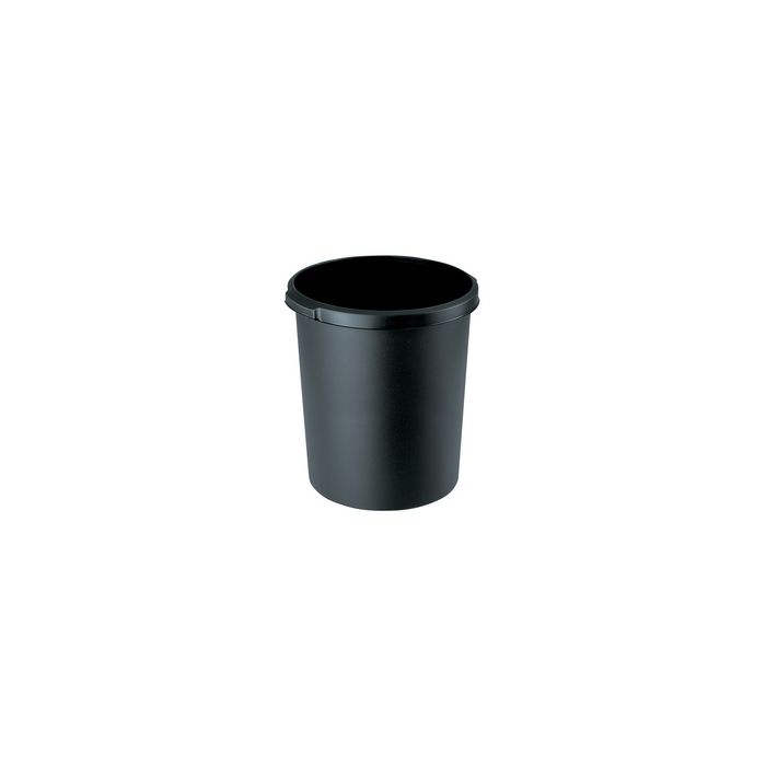 HAN Corbeille à papier KLASSIK, PP, 30 litres, noir