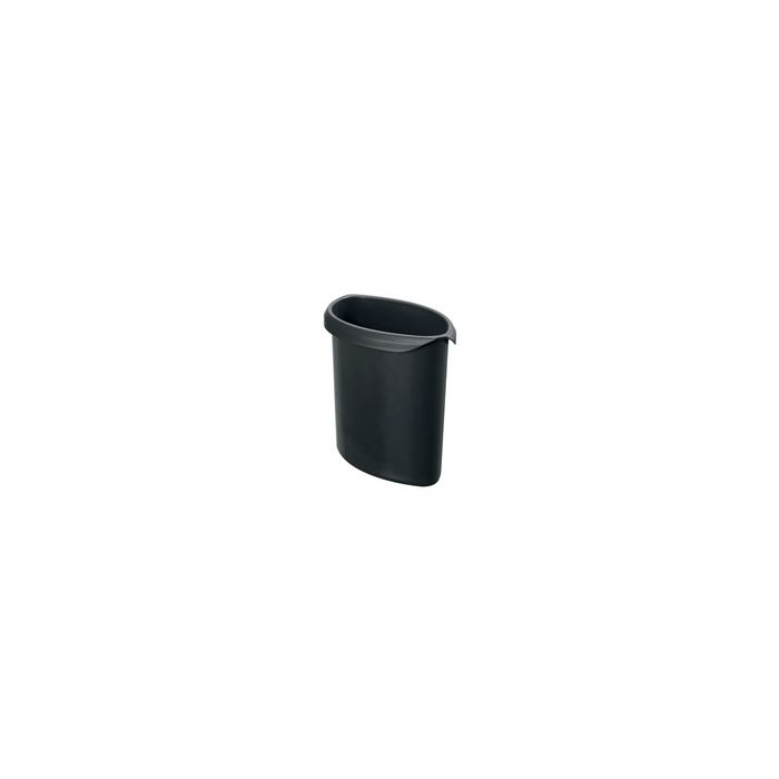 HAN Insert à déchets, PP, 2 litres, sans couvercle, noir x5