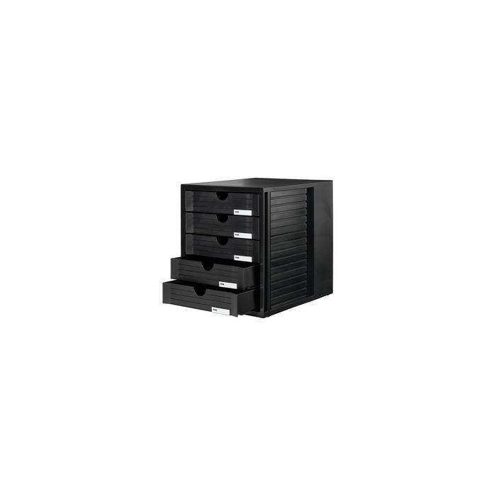 HAN Module de classement SYSTEMBOX, 5 tiroirs, noir