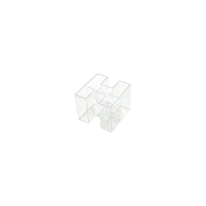 HAN Multipot à crayons BRAVO, 5 compartiments, transparent