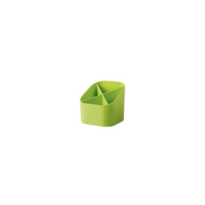 HAN Multipot à crayons Re-X-LOOP, plastique éco, citron vert