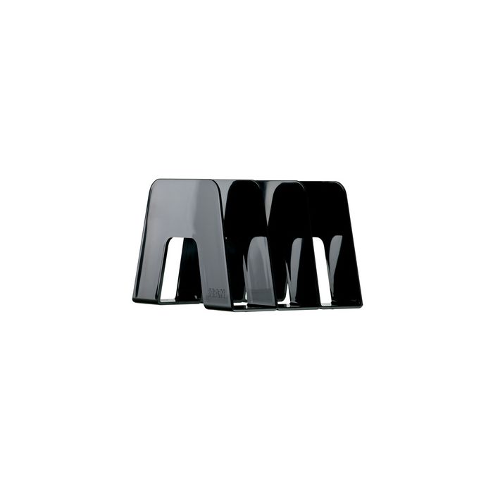 HAN Porte-revues SORTER, A4, 3 compartiments, noir x2