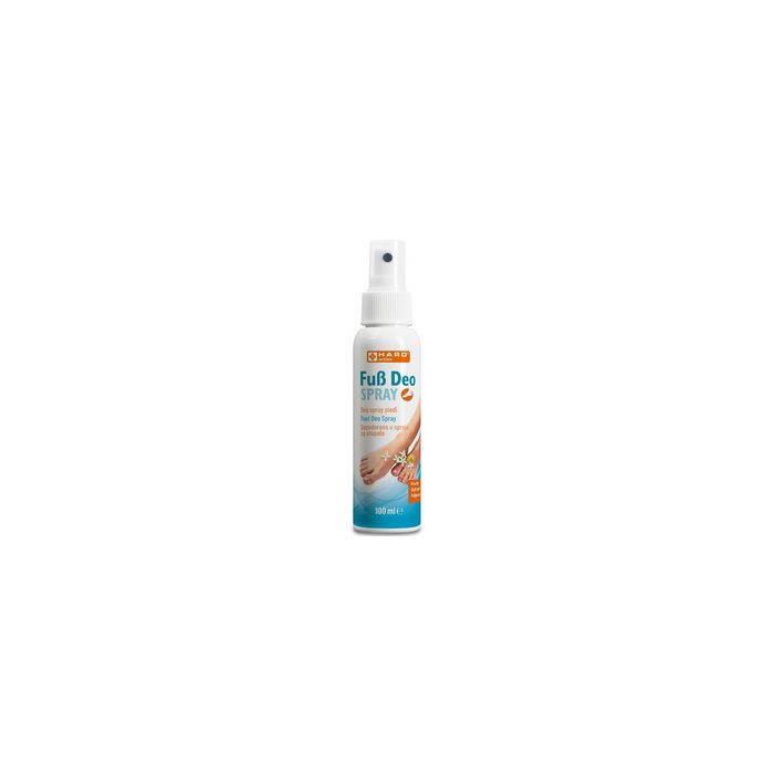 HARO Spray déodorant pour les pieds, vaporisateur de 100 ml