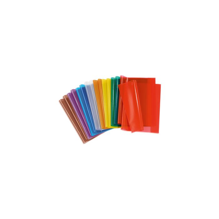 HERMA Protège-cahiers, format A4, en PP, violet transparent x25