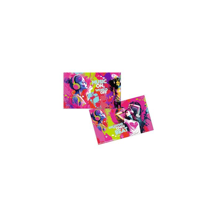 HERMA Sous-main "Music Girl", (L)550 x (H)350 mm