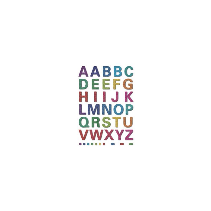 HERMA lettres alphabétiques MAGIC A-Z, glittery