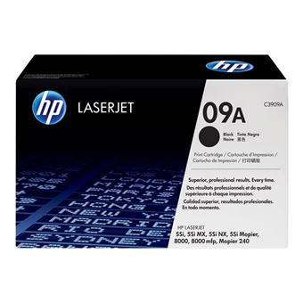 Cartouche Laser de Marque HP C3909A Noir 15000 copies