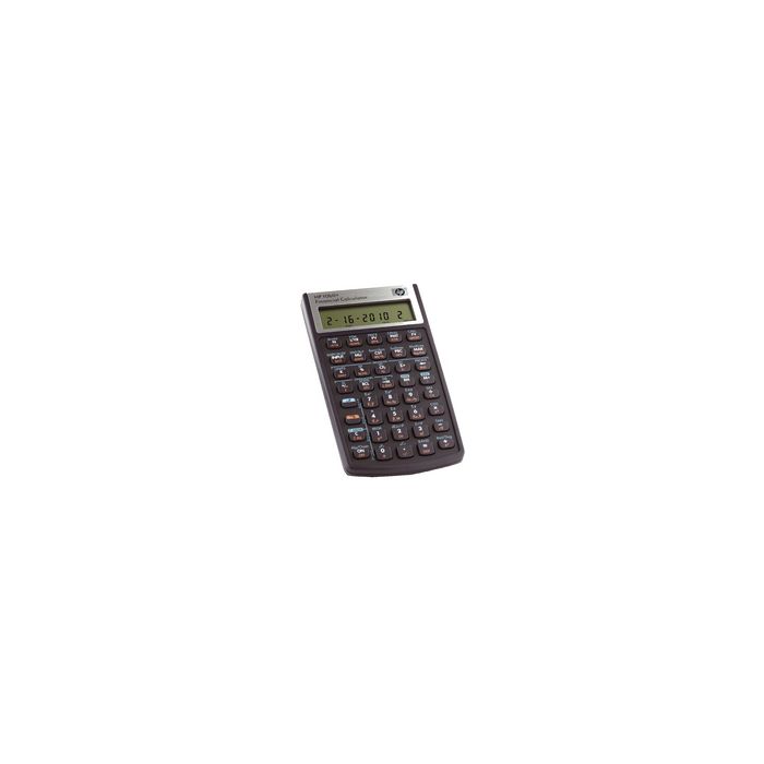 HP Calculatrice financière HP 10bII+, fonctionne par piles