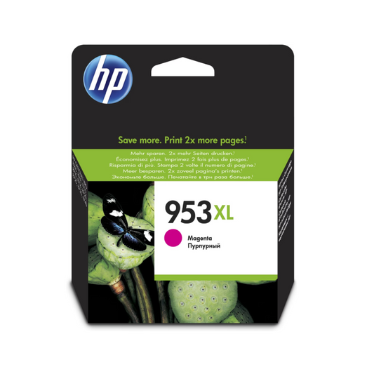 Cartouche Jet d'encre de Marque HP F6U17AE N°953XL Magenta (20ml 1 600 pages)