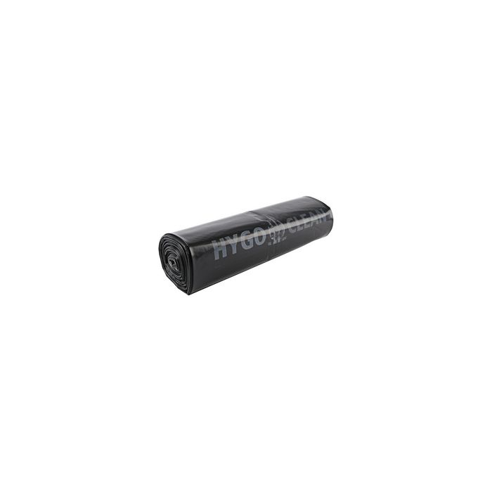 HYGOCLEAN Sac poubelle LDPE, 120 L, 45 microns, noir x6