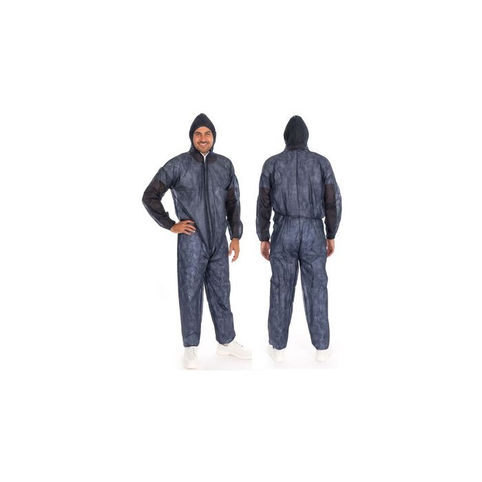 HYGOSTAR Combinaison en PP ECO HYGOBASE, XXL, bleu x5