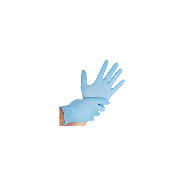 HYGOSTAR Gant d'examen SAFE VIRUS, L, bleu