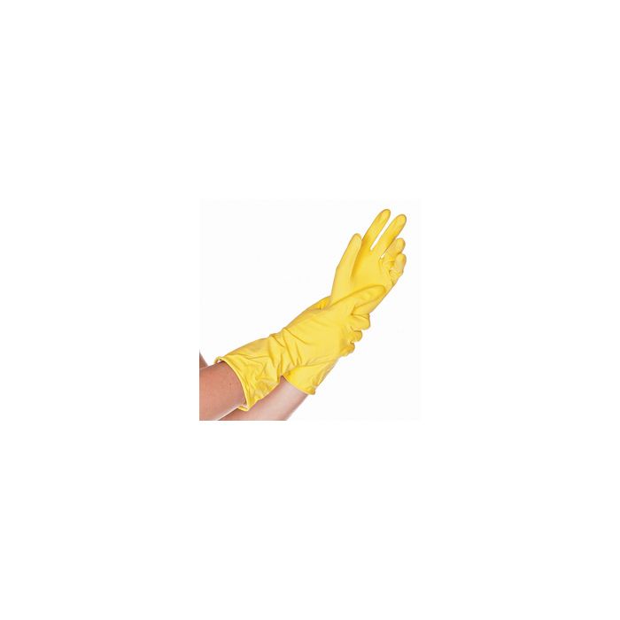 HYGOSTAR Gant universel en latex Bettina, M, jaune
