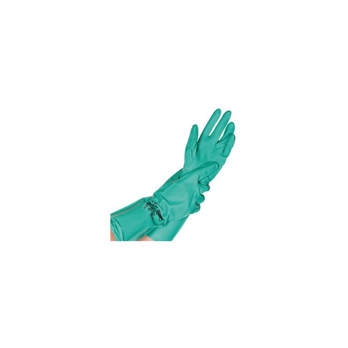 HYGOSTAR Gant universel en nitrile "PROFESSIONAL", M, vert