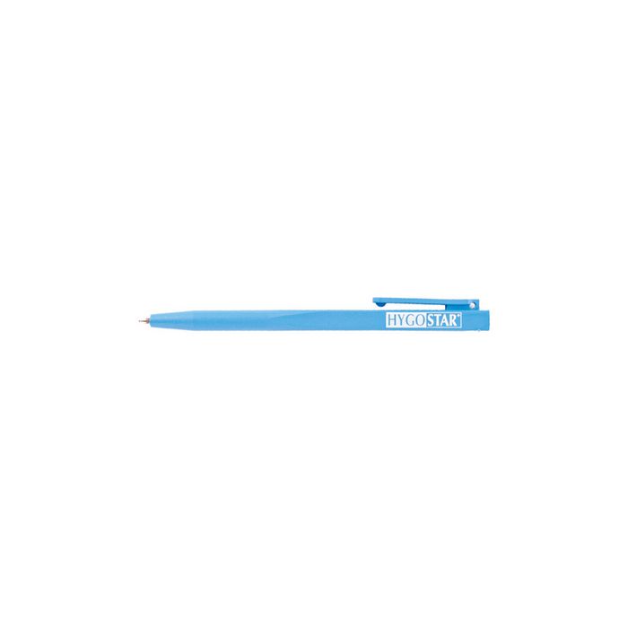 HYGOSTAR Stylo à bille ECONOMY, détectable, bleu