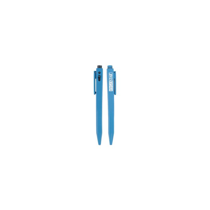 HYGOSTAR Stylo à bille rétractable DETECT, détectable, bleu
