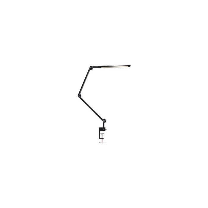 Hansa Lampe de bureau à LED "Ray Flex", avec pince, noir