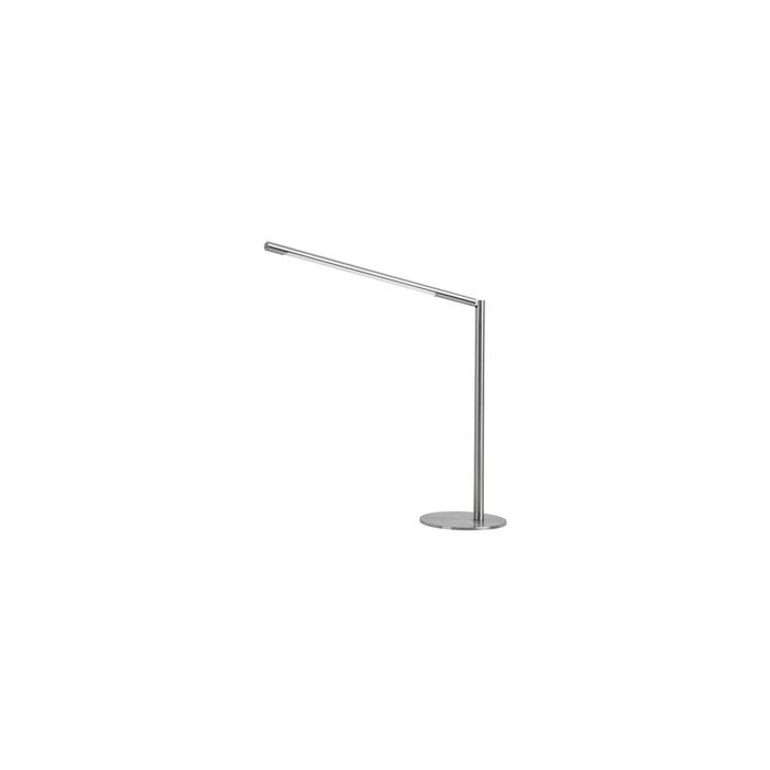 Hansa Lampe de bureau à LED "Aura", avec socle, argent