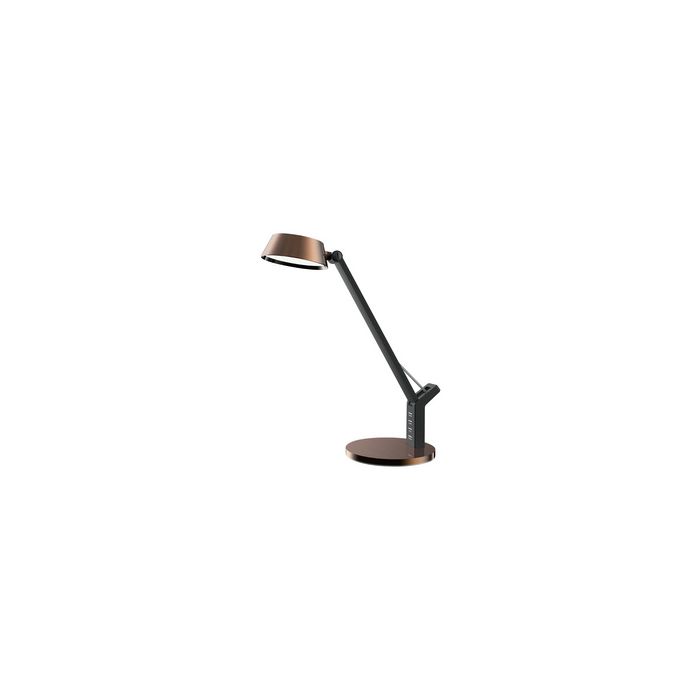 Hansa Lampe de bureau à LED Glow, pied, cuivre