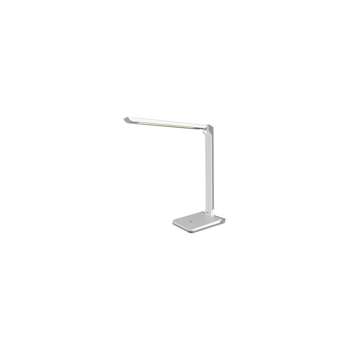 Hansa Lampe de bureau à LED Lumina, pied, blanc