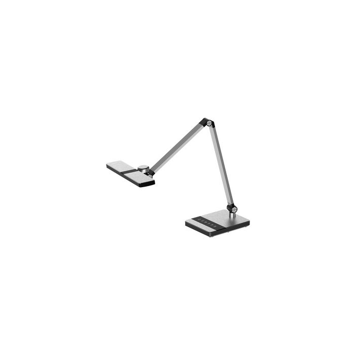 Hansa Lampe de bureau à LED Nimbus, pied, argent