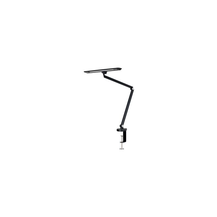 Hansa Lampe de bureau à LED "Zirkon", à pince, noir