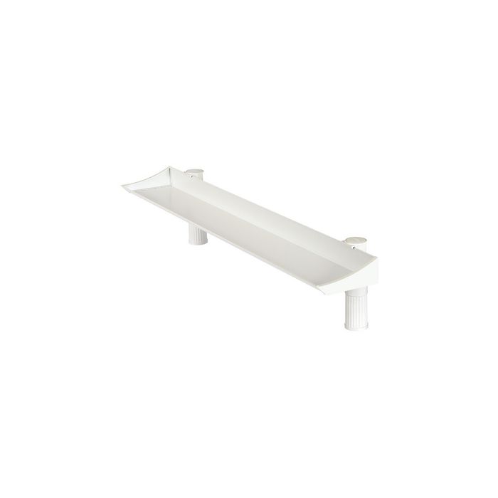 Hansa Support de rangement pour bureau Uno Top Board, gris
