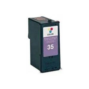 Cartouche Jet d'encre de Marque Lexmark 18CX035E N°35 COULEUR LONGUE DUREE HAUTE - 500 copies