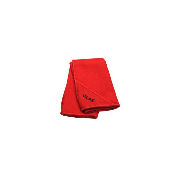 IWH Chiffon microfibres, pour les glaces, rouge