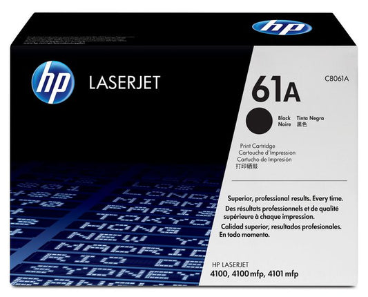 Cartouche Laser de Marque HP LASERJET C8061A Noir 6000 copies