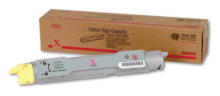 Cartouche Laser de Marque Xerox 106R00674 Jaune ( 8000pages)