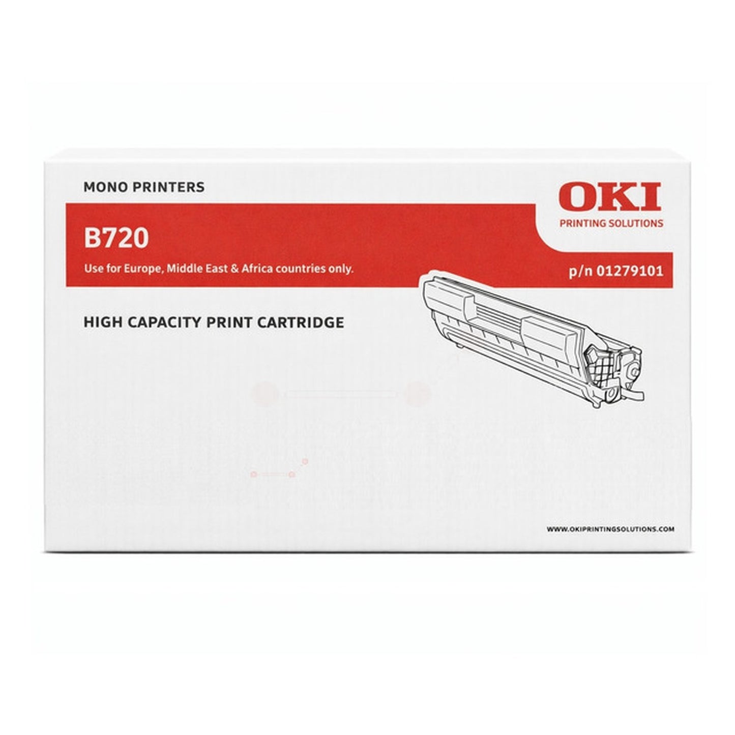 Toner d'origine OKI 01279101 - noir