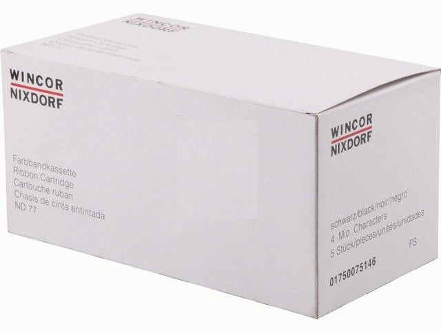 Ruban d'origine Wincor-Nixdorf 01750075146 / 106 000 15940 - noir