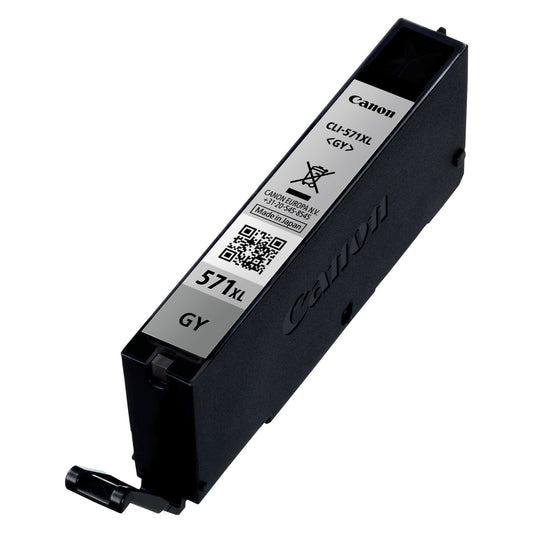 Cartouche d'origine Canon 0335C001 / CLI-571 GYXL - grise
