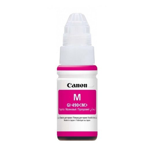Bouteille d'encre d'origine Canon 0665C001 / GI-490 M - magenta