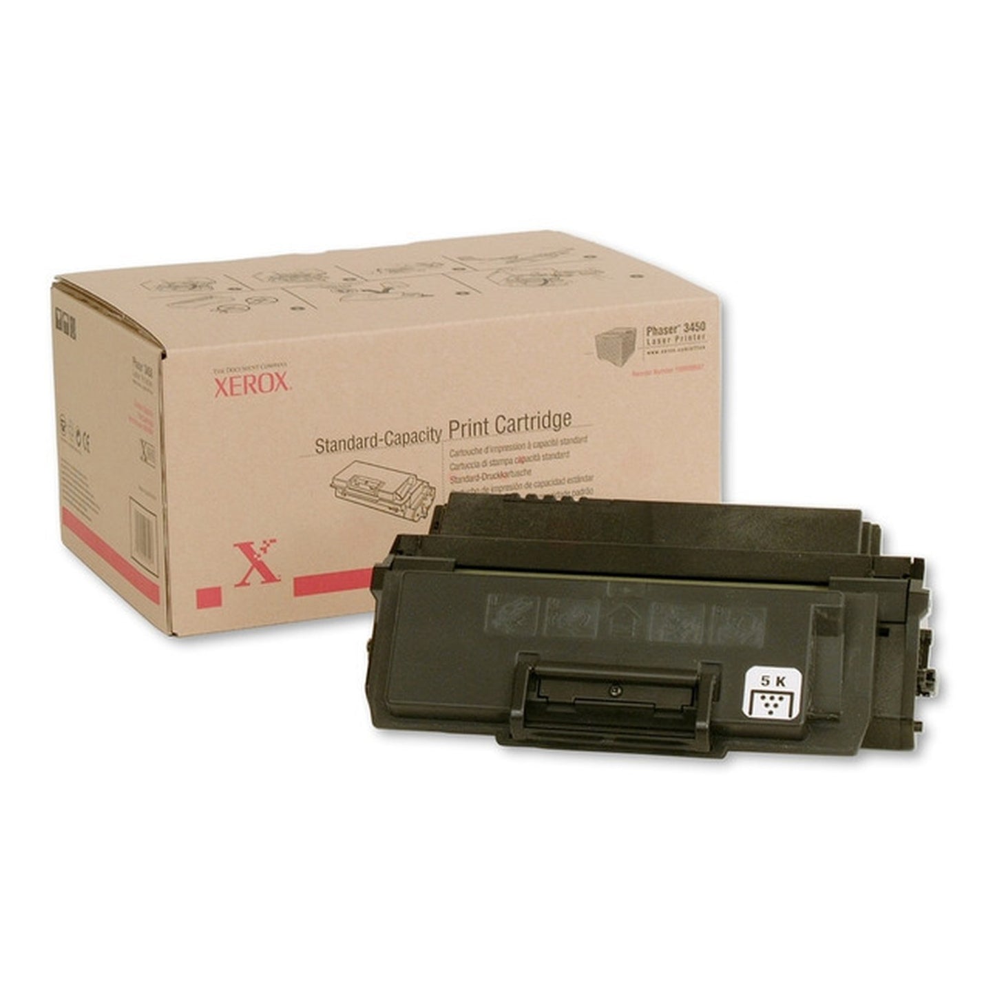 Toner d'origine Xerox 106R00688 - noir