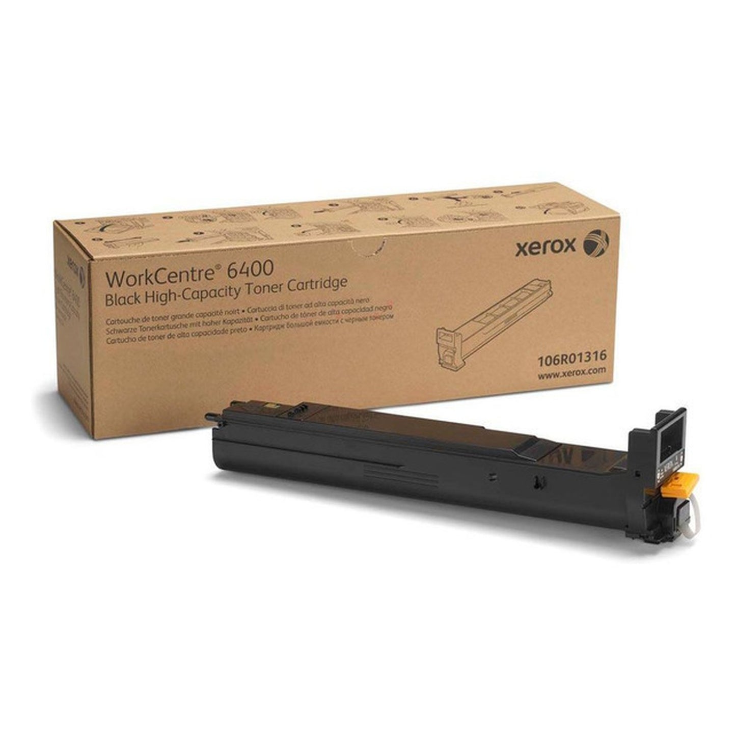 Toner d'origine Xerox 106R01316 - noir