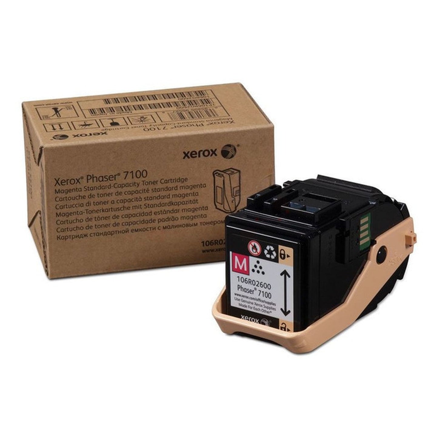 Toner d'origine Xerox 106R02607 - magenta