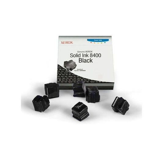 Encre solide d'origine Xerox 108R00608 - noire - pack de 6