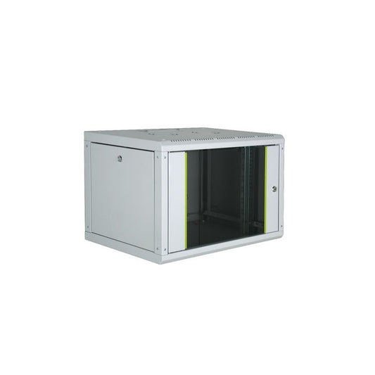 DIGITUS Coffret mural 19" Unique Line, 9 U, gris clair