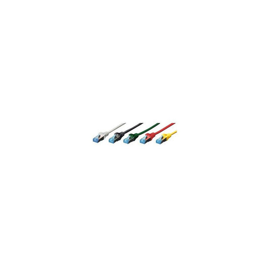 DIGITUS Câble patch Premium, Cat. 5e, SF/UTP,  0,5 mm mm m,