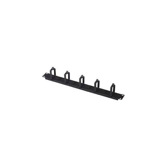 DIGITUS Panneau guide-câble 19", 1U, 5 étriers guide-câble