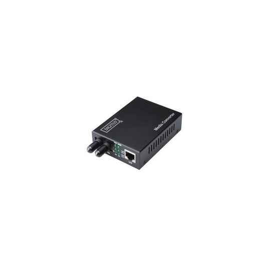 DIGITUS Convertisseur média Fast Ethernet: RJ45/ST, multimo.