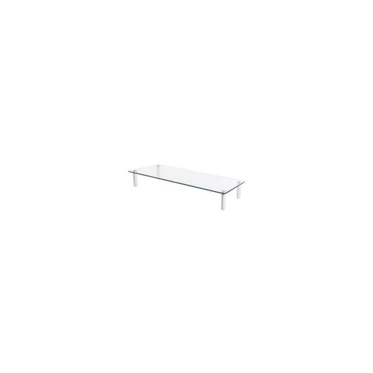 DIGITUS Support pour écran, verre, blanc