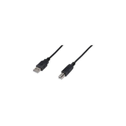 DIGITUS câble de connexion USB 2.0, mâle USB-A - mâle USB-B