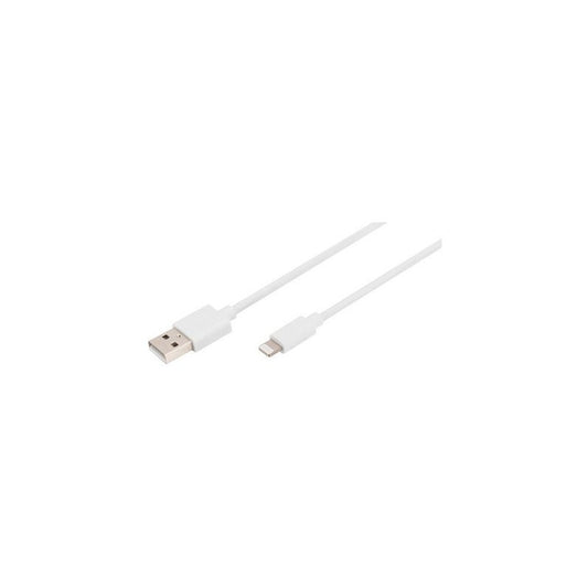 DIGITUS Cable de données et de recharge, Apple Lightning