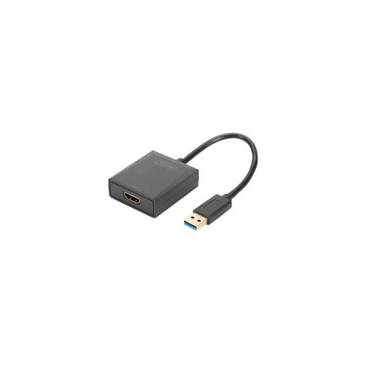 DIGITUS Adpatateur vidéo USB 3.0 - HDMI, noir