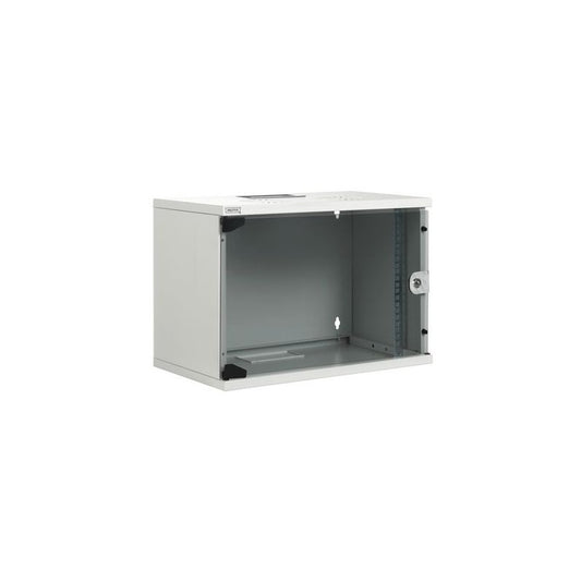 DIGITUS Coffret mural 19" SoHo, 12 U, démonté, gris